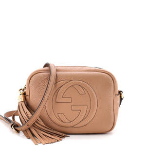 Gucci Small Soho Disco Crossbody Bag Leather